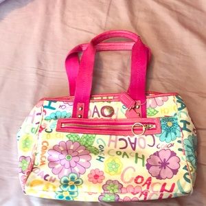 Coach A1071-f14880 Multi/Pink Tote